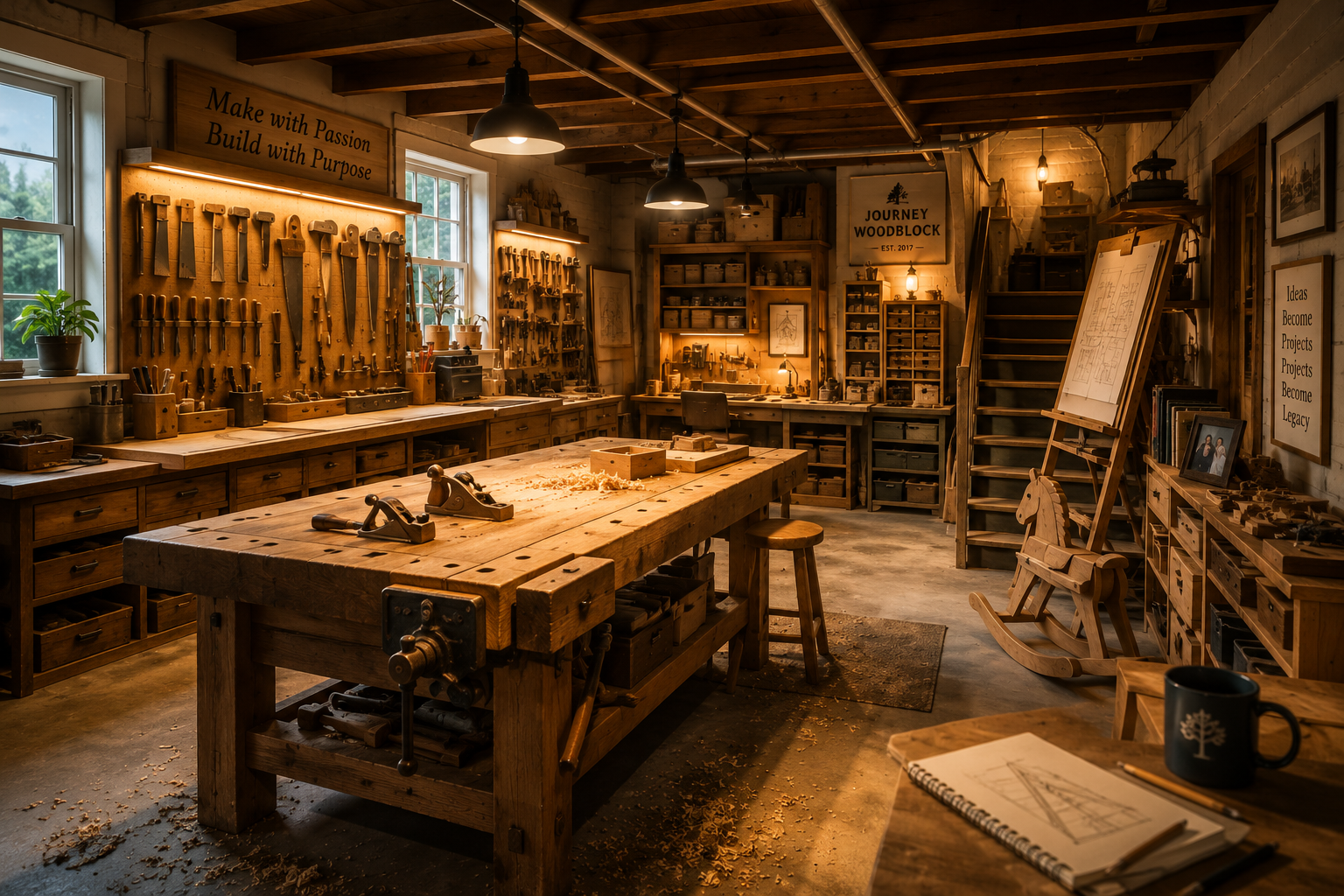 Basement Workshop